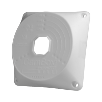 Caixa de conexões para câmaras domoEntrada lateral e inferiorPlá CBOX-NX7-7777